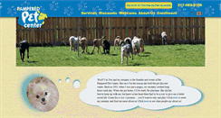 Desktop Screenshot of pamperedpetcenter.com